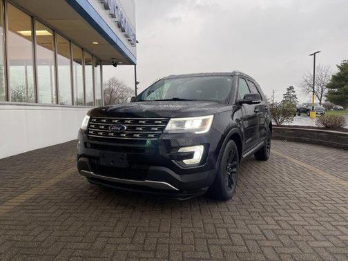 Shadow Black 2017 Ford Explorer XLT