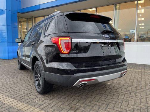 Shadow Black 2017 Ford Explorer XLT