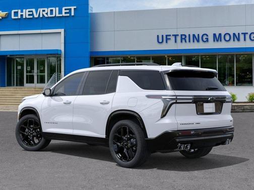 Polar White Tricoat 2026 Chevrolet Traverse RS