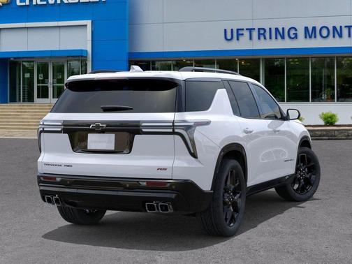 Polar White Tricoat 2026 Chevrolet Traverse RS