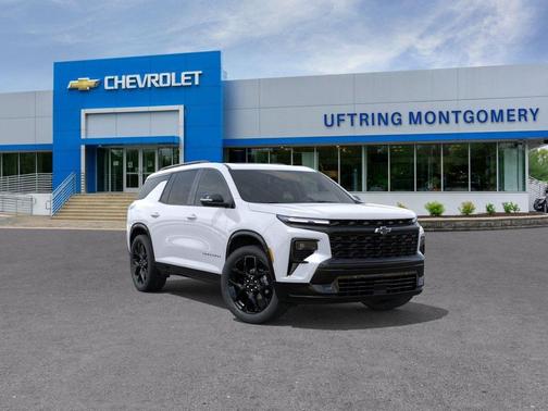 Polar White Tricoat 2026 Chevrolet Traverse RS