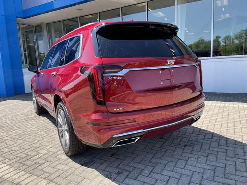 Radiant Red Tintcoat 2025 Cadillac XT6 Premium Luxury AWD