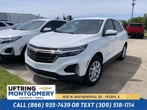 Summit White 2024 Chevrolet Equinox 1LT