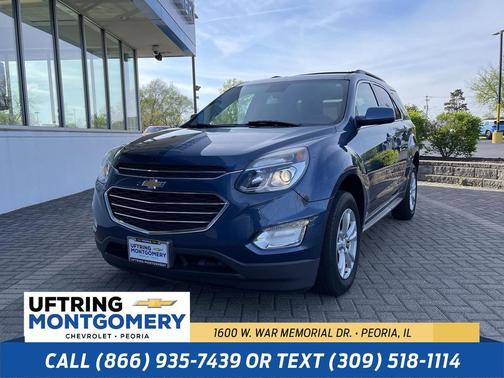 Patriot Blue Metallic 2017 Chevrolet Equinox 1LT