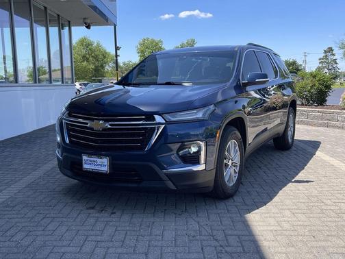Northsky Blue Metallic 2023 Chevrolet Traverse LT Cloth