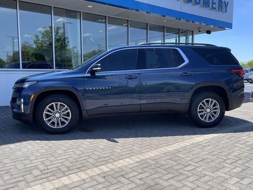 Northsky Blue Metallic 2023 Chevrolet Traverse LT Cloth