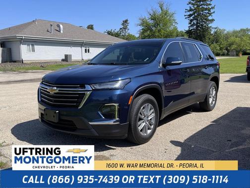 Northsky Blue Metallic 2023 Chevrolet Traverse LT Cloth