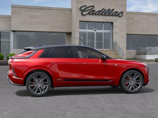 Radiant Red Tintcoat 2026 Cadillac LYRIQ V Premium