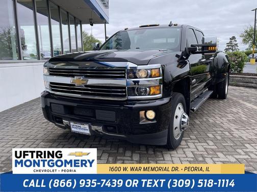 Black 2015 Chevrolet Silverado 3500 High Country