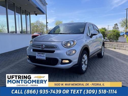 Grigio Argento (Gray Metallic) 2016 FIAT 500X Lounge