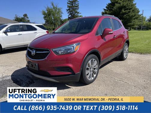 Winterberry Red Metallic 2017 Buick Encore Preferred