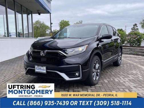 Crystal Black Pearl 2022 Honda CR-V AWD EX-L