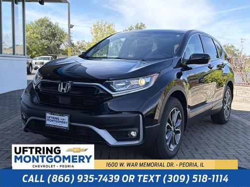 Crystal Black Pearl 2022 Honda CR-V AWD EX-L