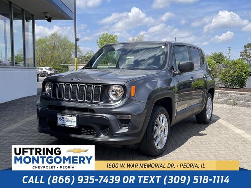 Graphite Gray 2023 Jeep Renegade Latitude