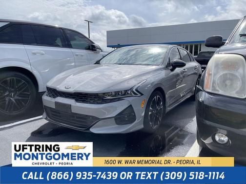 Wolf Gray 2021 Kia K5 GT-Line