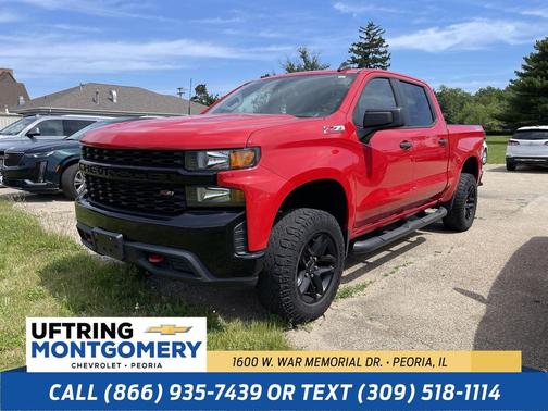 Red Hot 2019 Chevrolet Silverado 1500 Custom Trail Boss