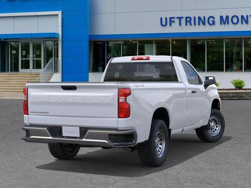 Summit White 2026 Chevrolet Silverado 1500 WT