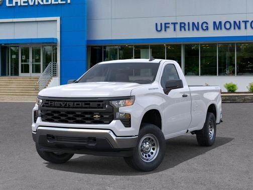 Summit White 2026 Chevrolet Silverado 1500 WT