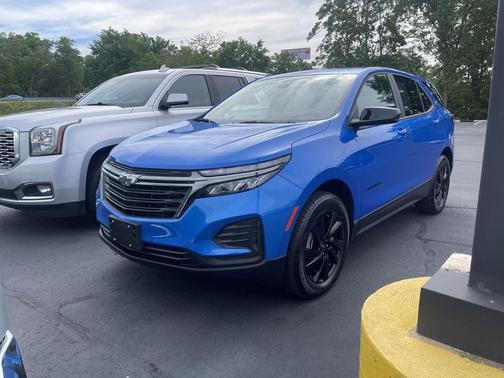 Riptide Blue Metallic 2024 Chevrolet Equinox LS