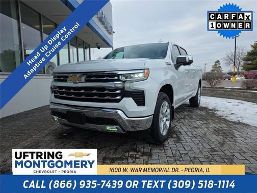 Summit White 2022 Chevrolet Silverado 1500 LTZ