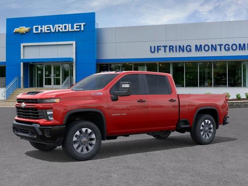 Red Hot 2026 Chevrolet Silverado 2500 Custom