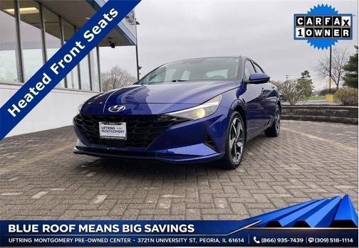 Intense Blue 2023 Hyundai ELANTRA SEL