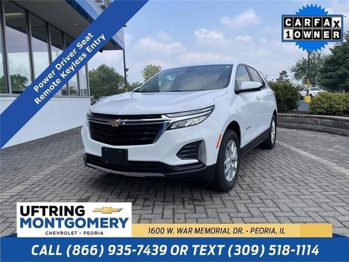 Summit White 2023 Chevrolet Equinox 1LT