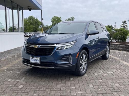 Lakeshore Blue Metallic 2024 Chevrolet Equinox 1LT