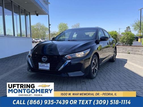 Super Black 2024 Nissan Sentra SV