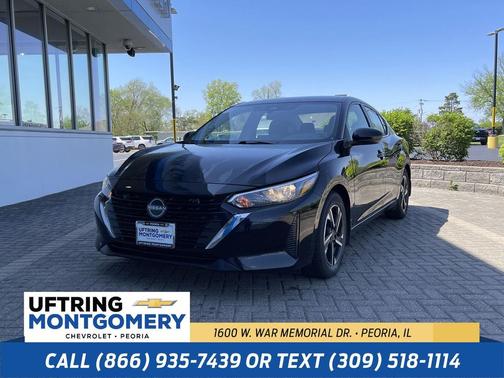 Super Black 2024 Nissan Sentra SV