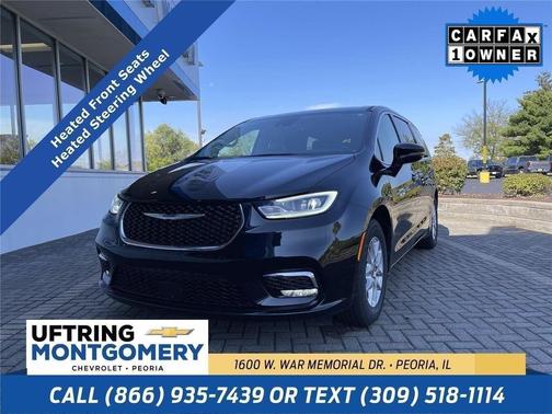 Diamond Black Crystal Pearlcoat 2024 Chrysler Pacifica Touring L