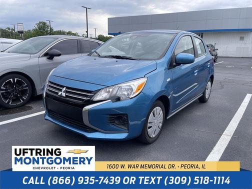 Sapphire Blue Metallic 2024 Mitsubishi Mirage ES