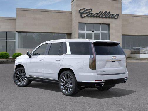 Vibrant White Tricoat 2026 Cadillac Escalade Sport Platinum