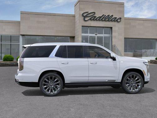 Vibrant White Tricoat 2026 Cadillac Escalade Sport Platinum