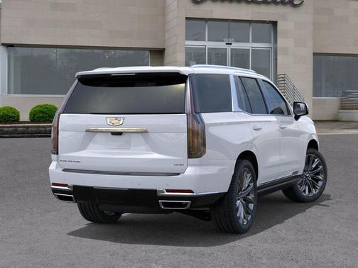 Vibrant White Tricoat 2026 Cadillac Escalade Sport Platinum