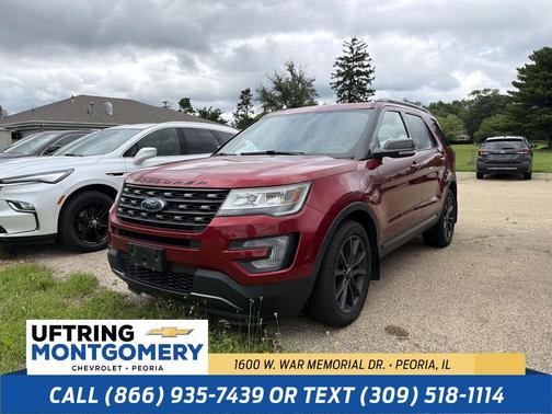 Ruby Red Metallic Tinted Clearcoat 2017 Ford Explorer XLT