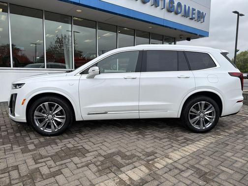 Crystal White Tricoat 2024 Cadillac XT6 Premium Luxury AWD