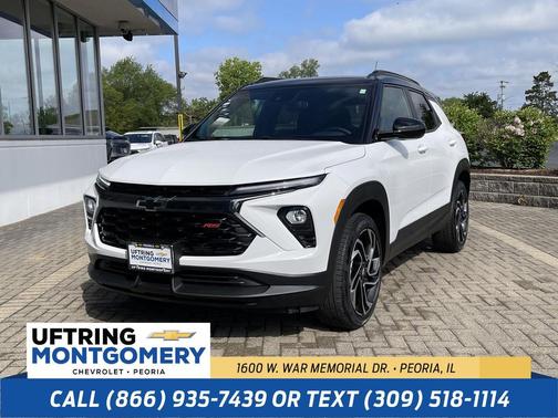 Summit White 2024 Chevrolet Trailblazer RS