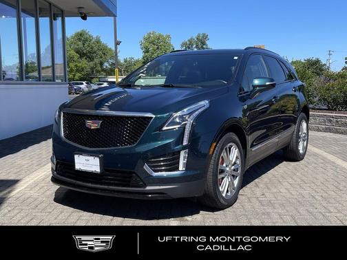 Emerald Lake Metallic 2024 Cadillac XT5 Sport