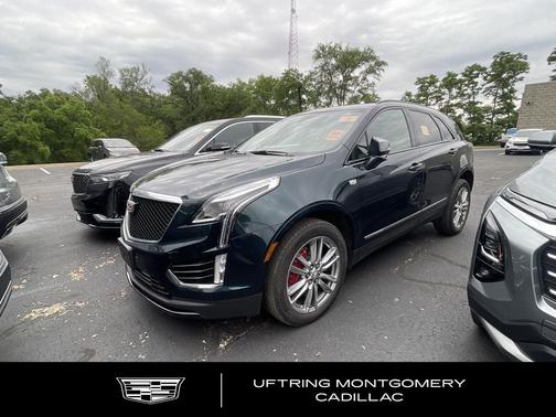 Emerald Lake Metallic 2024 Cadillac XT5 Sport