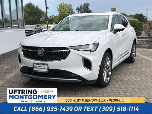 Olympic White 2021 Buick Envision AWD Avenir