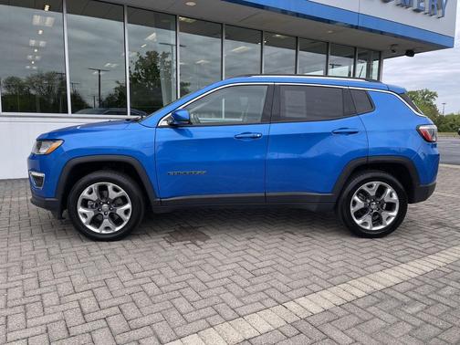 Laser Blue Pearlcoat 2021 Jeep Compass Limited