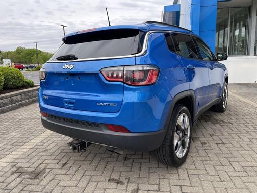 Laser Blue Pearlcoat 2021 Jeep Compass Limited