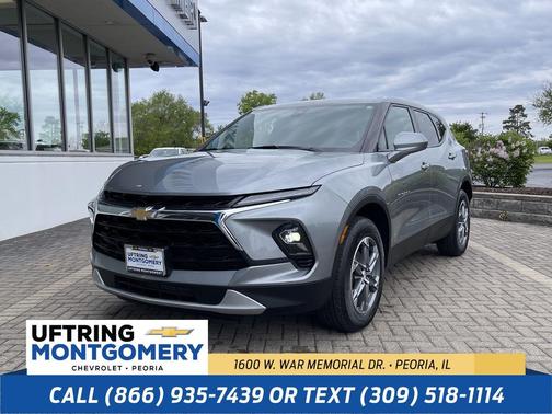 Sterling Gray Metallic 2024 Chevrolet Blazer 2LT