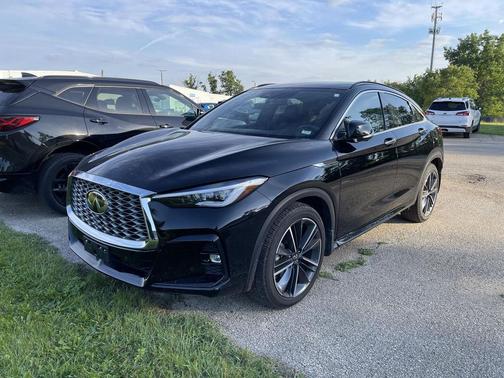 Black Obsidian 2025 INFINITI QX55 ESSENTIAL