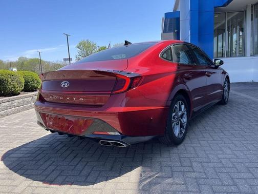 Ultimate Red 2023 Hyundai SONATA SEL