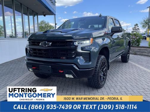 Cypress Gray 2025 Chevrolet Silverado 1500 LT Trail Boss