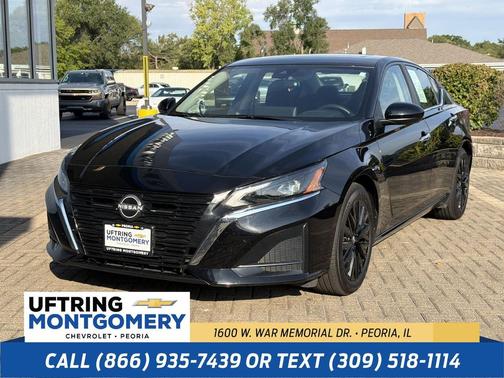 Super Black 2025 Nissan Altima SV FWD