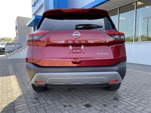 Scarlet Ember Tintcoat 2023 Nissan Rogue SV