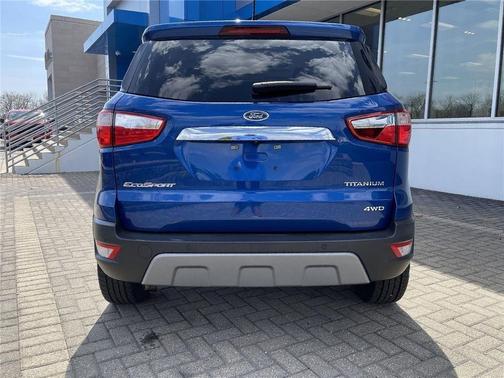 Blue Metallic 2021 Ford EcoSport Titanium